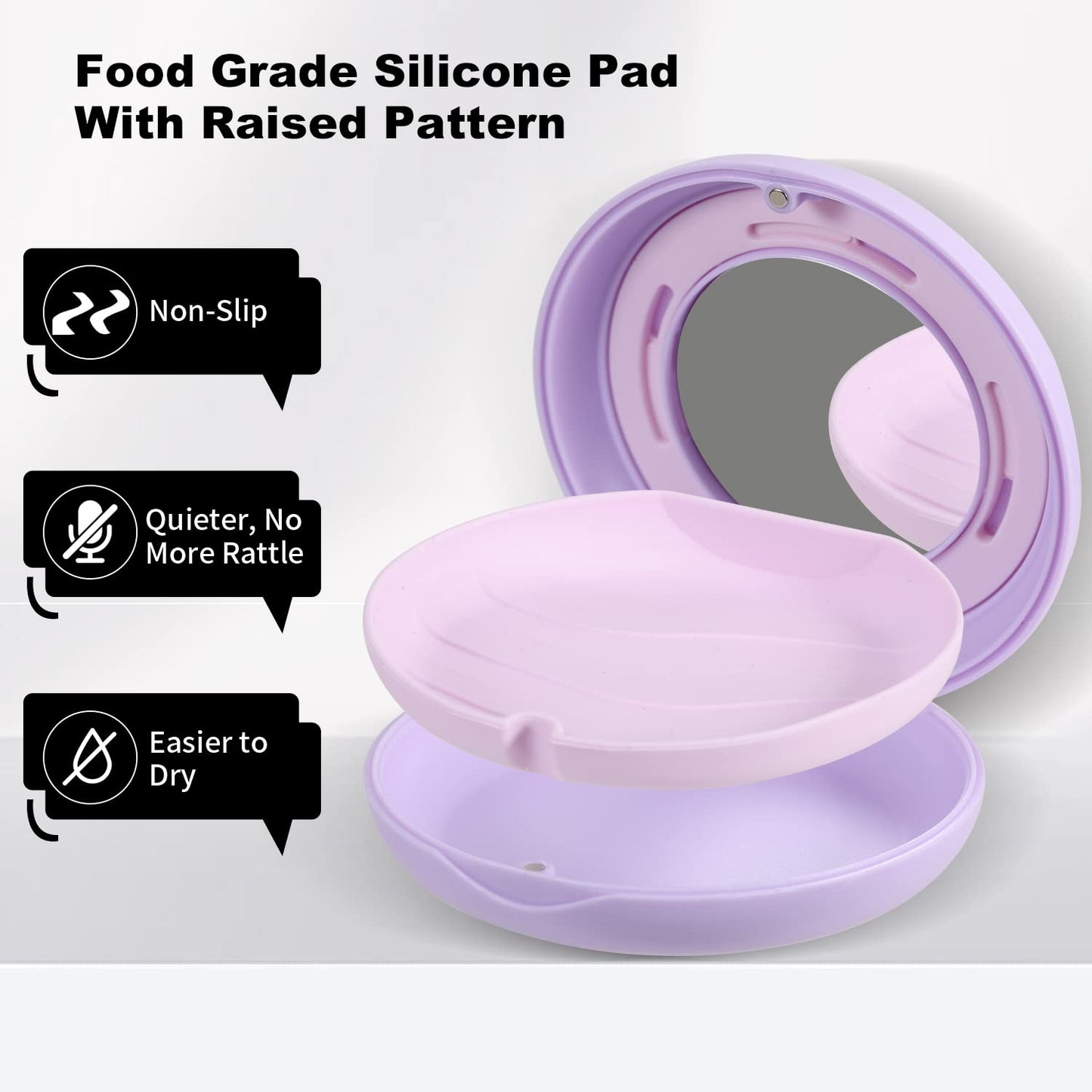 Professional Retainer Case with Mirror, Adjustable Ventilation, and Aligner Removal Tool - Compatible with Invisalign and Mouth Guards