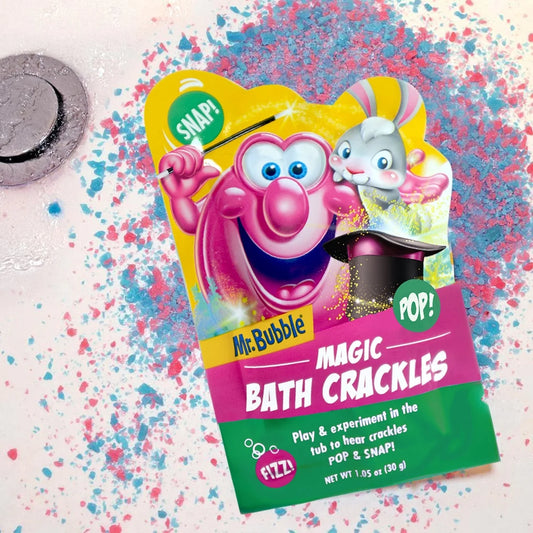 Magic Bath Crackles, Poppin' Bath Time Fun, Paraben & Fragrance-Free