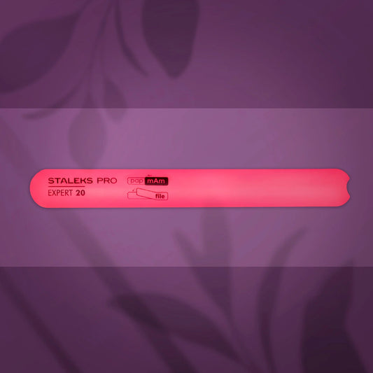 Staleks Straight Slanted Plastic Base for Nail File EXPERT 20 (162 Mm)